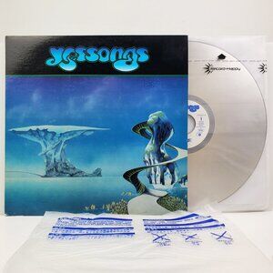 Yessongs Laserdisc Yes Band Concert Gatefold Rock Music 1995 Near Mint Disc